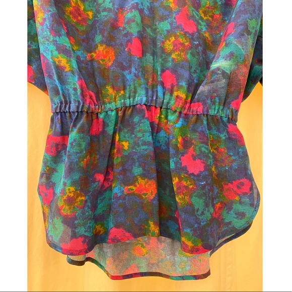 Multi Color Plenty by Tracy Reese Top - Picture 3 of 6